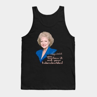 Betty white Tank Top